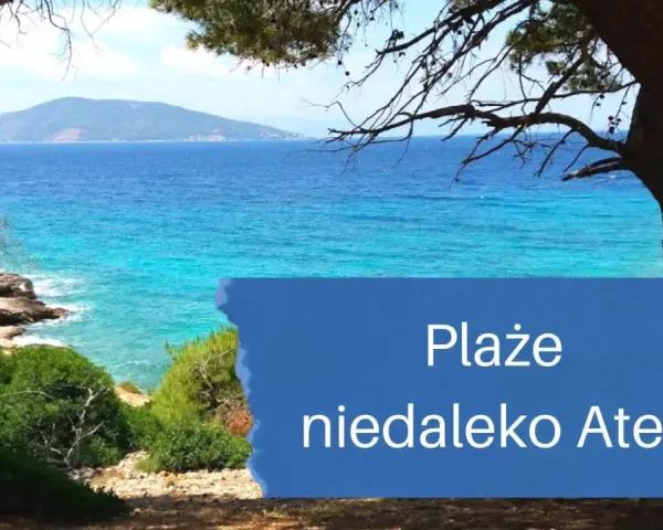 Piękne plaże niedaleko Aten, z turkusową wodą i skalistym wybrzeżem, kuszą do odpoczynku.