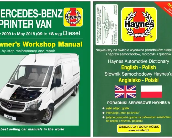 Instrukcja obsługi i napraw dla Mercedes-Benz Sprinter Van (2009-2018) Diesel. Haynes oferuje poradniki dla Twojego Sprinter 906.