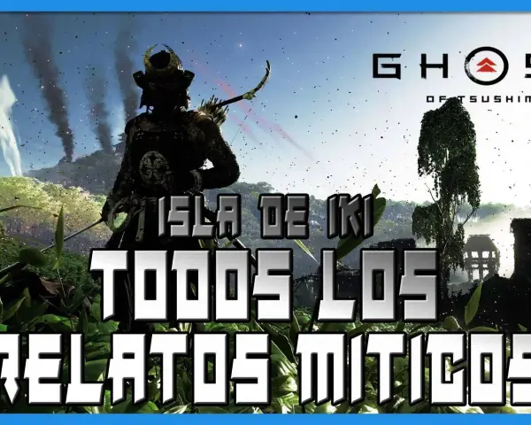 Samurái en la Isla de Iki, listo para desvelar todos los relatos míticos de Ghost of Tsushima.