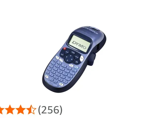 Etiquetadora Dymo LetraTag con teclado QWERTY y pantalla LCD. Ideal para organizar tu hogar o negocio.