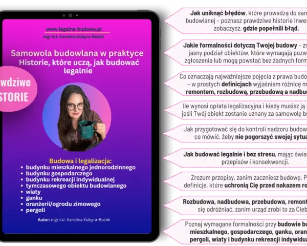 Prawdziwe historie o legalizacji samowoli budowlanej. Poznaj formalności, uniknij błędów i buduj legalnie.