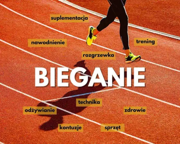 Bieganie to nie tylko trening, ale też suplementacja, nawodnienie, rozgrzewka, technika, odżywianie, zdrowie, kontuzje i sprzęt. Ćwiczenia koordynacyjne są kluczowe.