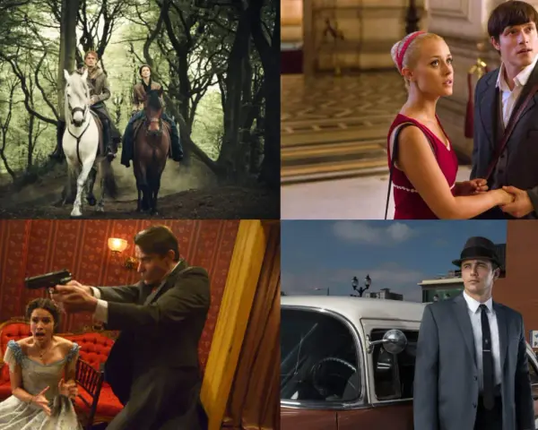 Cavalcate nella foresta, coppie innamorate, un uomo con la pistola e un presidente in arrivo: ecco alcune serie tv da vedere.