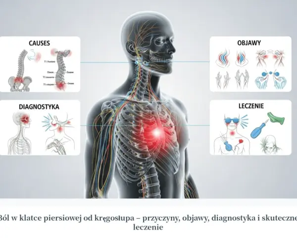 Ból w klatce piersiowej od kręgosłupa: jak odróżnić od zawału?