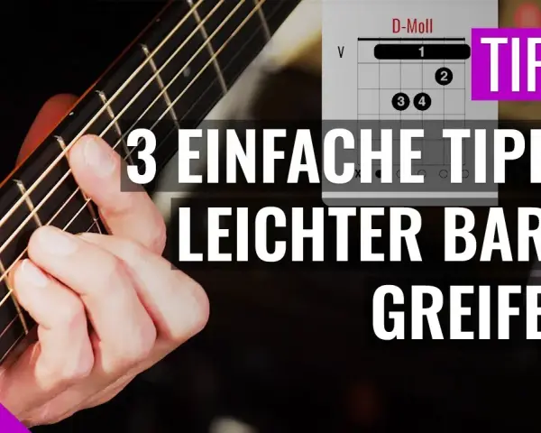 h-Moll Gitarre: Barré-Griff meistern & einfache Alternativen