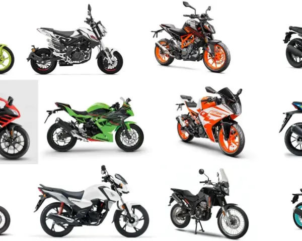 Różne motocykle, idealne dla początkujących kierowców. Prawo jazdy A1 od ilu lat? Od 16!