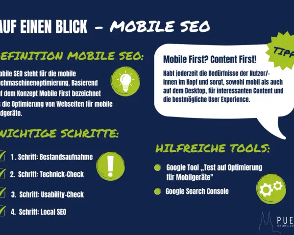 Mobile SEO: Wichtige Schritte & Tools für optimale Webseiten. Fokus auf Nutzererlebnis, Content & Technik für mobile Geräte.