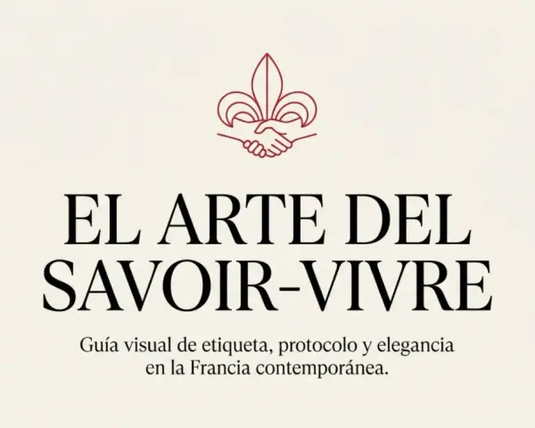El arte del savoir-vivre: guía visual de etiqueta y elegancia en la Francia contemporánea.