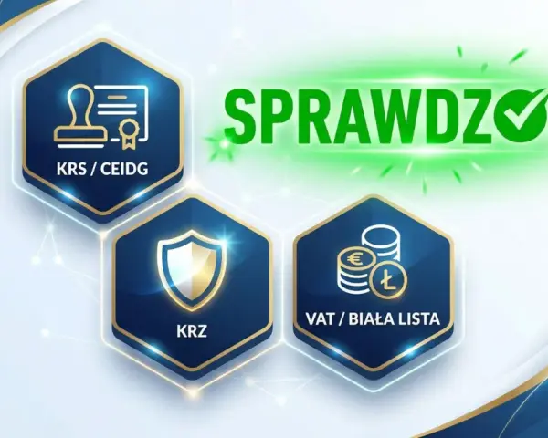 Sprawdzony KRS/CEIDG, KRZ, VAT/Biała Lista. Szybka wyszukiwarka upadłości i firm. Rossa Consulting.