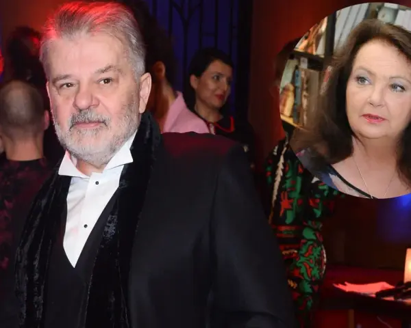 Krzysztof Globisz z pierwszą żoną, Anną.