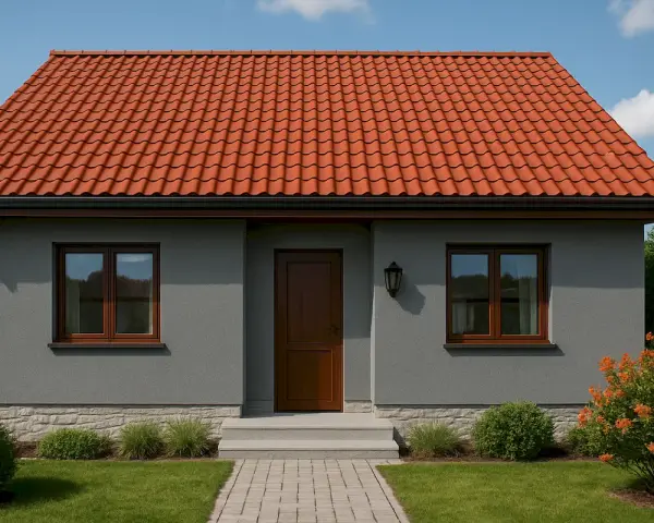 Jaki kolor elewacji do czerwonego dachu? Sprawdzone rozwiązania