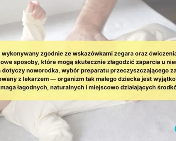 Zaparcia u niemowlaka: jak ulżyć? Domowe sposoby i kiedy do lekarza