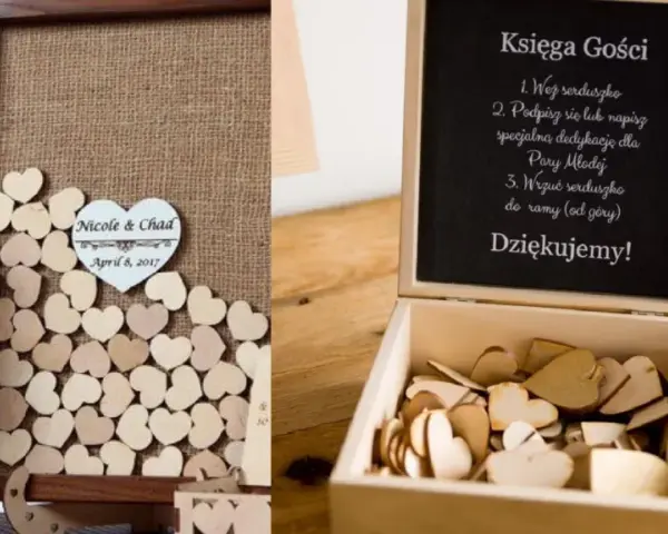 Ciekawe alternatywy zamiast księgi gości na weselu, które zachwycą