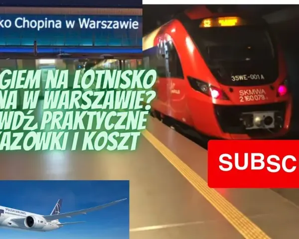 Pociąg RL na Lotnisko Chopina: Skąd odjeżdża? Przewodnik KM