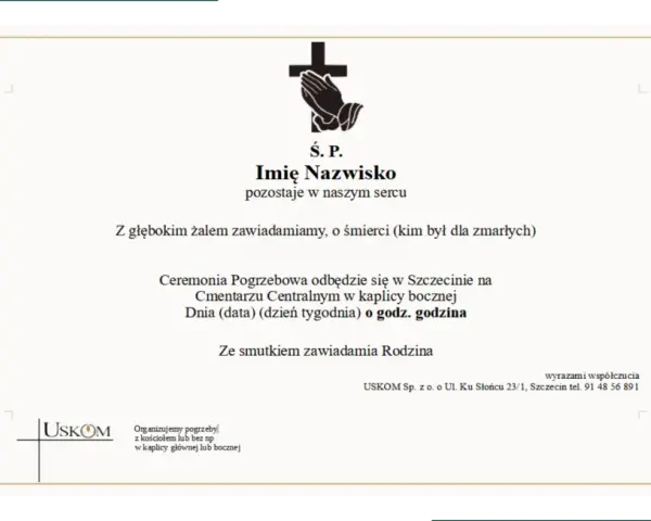 Jak sprawdzić datę pogrzebu w Szczecinie - ważne informacje i porady