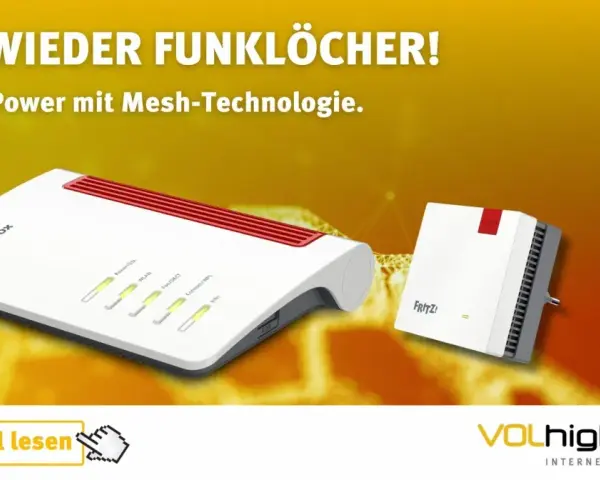Mesh-Netzwerk einrichten: Nie wieder Funklöcher im WLAN!