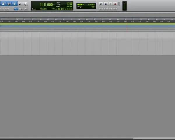 W programie Pro Tools widać ścieżkę click track z zaznaczonym metronomem i tempem 90 BPM.