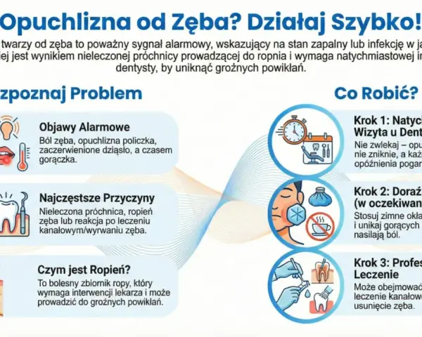 Opuchlizna od zęba: Szybka ulga i kiedy pilnie do dentysty?
