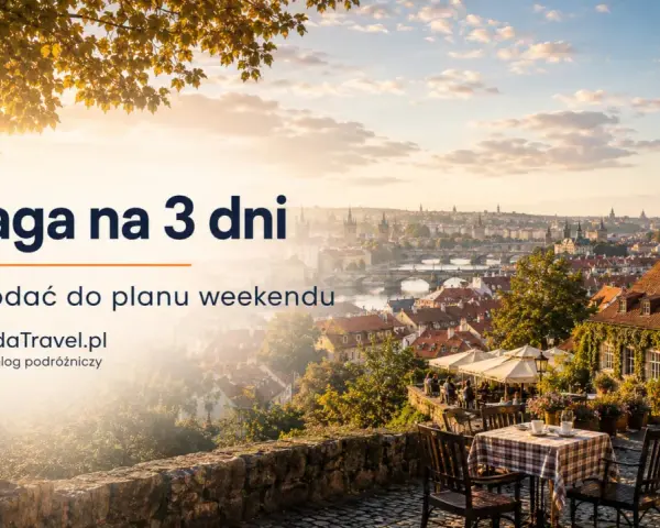 Praga na 3 dni: co zobaczyć w tym pięknym mieście? Widok na dachy i mosty o zachodzie słońca.
