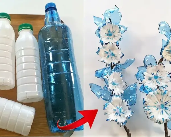 Jak zrobić kwietnik z butelek plastikowych - łatwy sposób na recykling