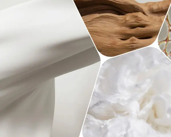 Viscose LENZING ECOVERO : fibre naturelle, bois et cellules végétales. Douceur et durabilité.