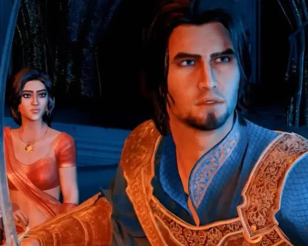 El Príncipe y Farah se preparan para la batalla en el prince of persia remake.