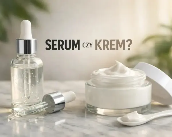 Szklana buteleczka z pipetką i gęsty krem w słoiczku. Co to jest serum? Lekka formuła czy bogata konsystencja – wybór należy do Ciebie.