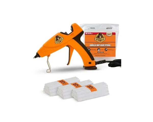 Gorilla hot glue gun and sticks. Wondering if hot glue will hold up outside? This kit might be the answer for your outdoor projects.