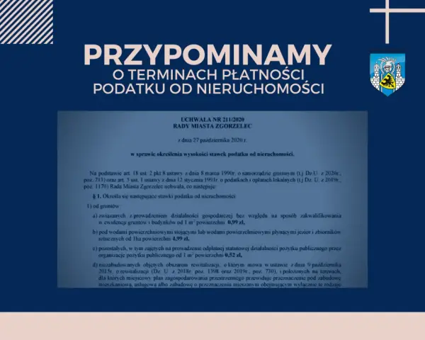 Podatek od nieruchomości 2026: terminy płatności, zasady, jak zapłacić
