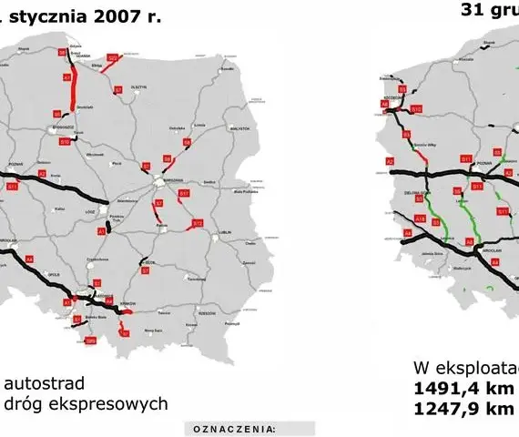 Ile km mają autostrady w Polsce? Zaskakujące fakty o długości sieci