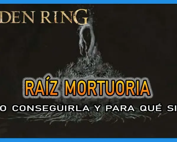 Elden Ring: cómo conseguir y para qué sirve la Raíz Mortuoria. Imagen de una raíz fantasmal.