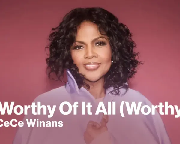 CeCe Winans, singing "Worthy Of It All (Worthy)". Like incense arising day and night, her voice is a constant praise.