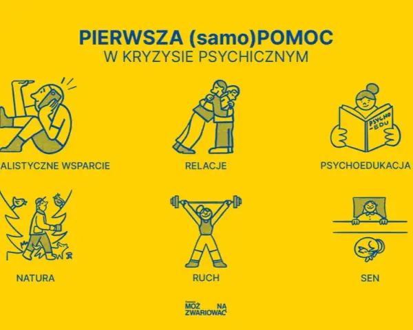 Jak pomóc osobie chorej psychicznie i nie stracić własnych sił
