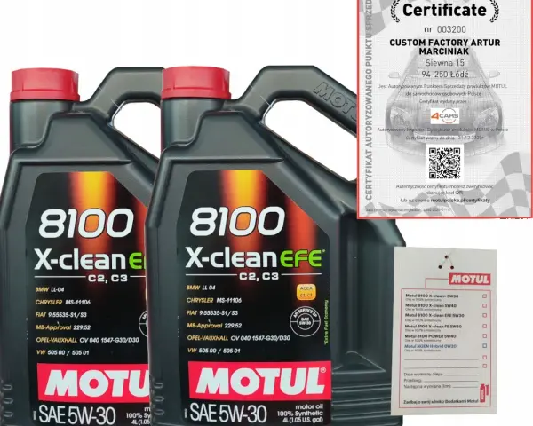 Olej Motul 5W30 diesel – najlepszy wybór dla Twojego silnika