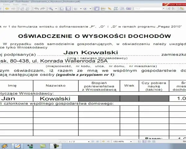 Oświadczenie o dochodach: jak wypełnić bez błędów?