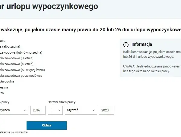 Urlop po studiach: 26 dni? Jak szybko osiągnąć ten wymiar?