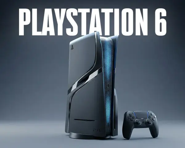 Koncepcja PlayStation 6 z kontrolerem. Premiera PS6 zapowiada nową erę gamingu.