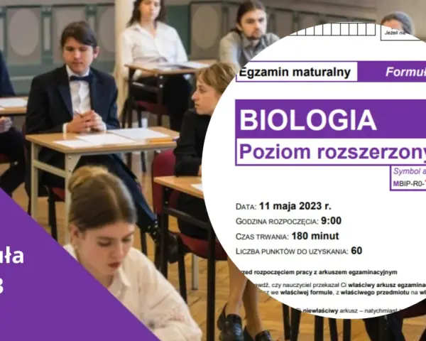 Kiedy biologia rozszerzona? Sprawdź daty i szczegóły egzaminu