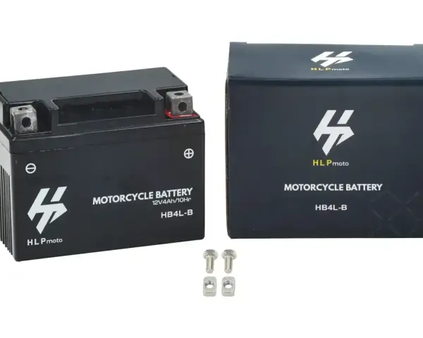 Akumulator motocyklowy HLPmoto HB4L-B 12V4Ah/10Hr. Idealny wybór, jaki akumulator do motocykla wybrać, by zapewnić moc.