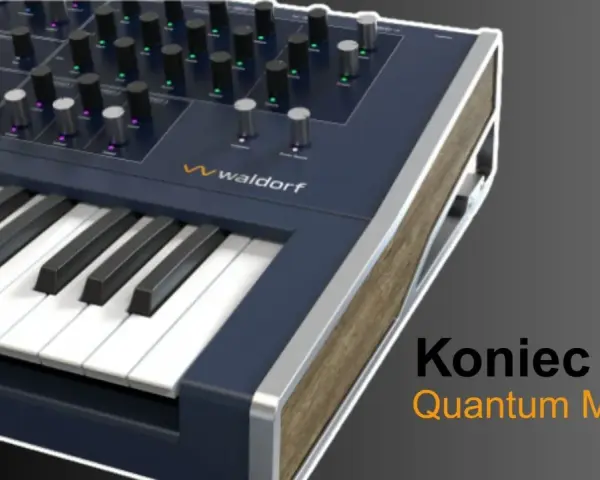 Koniec ery Quantum MK2! Ten syntezator Waldorf Quantum MK2 z klawiaturą i licznymi pokrętłami zapowiada nowe możliwości dźwiękowe.
