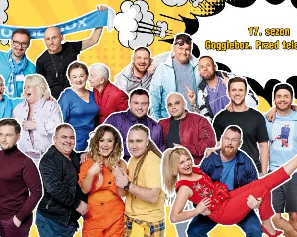 Gogglebox obsada: wesoła ekipa przed telewizorem, gotowa na kolejny sezon.