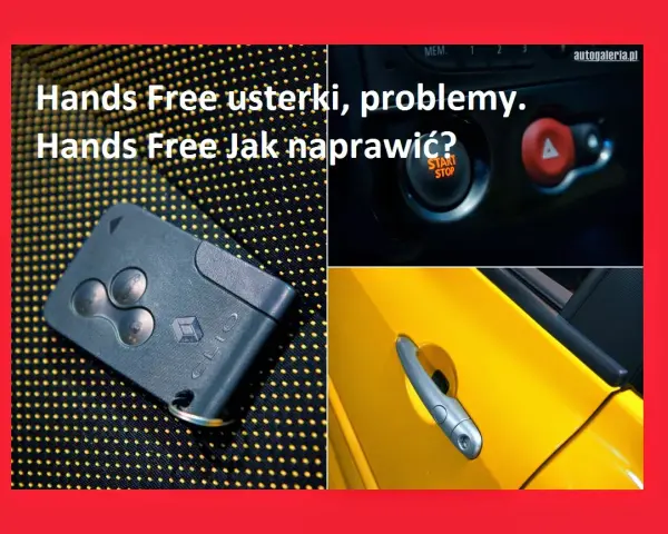 Kluczyk do samochodu i przycisk start/stop. Rozwiązujemy problemy z systemem hands free.