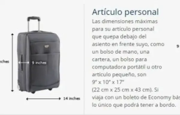 Medidas equipaje de mano Volotea: evita sorpresas en tu vuelo