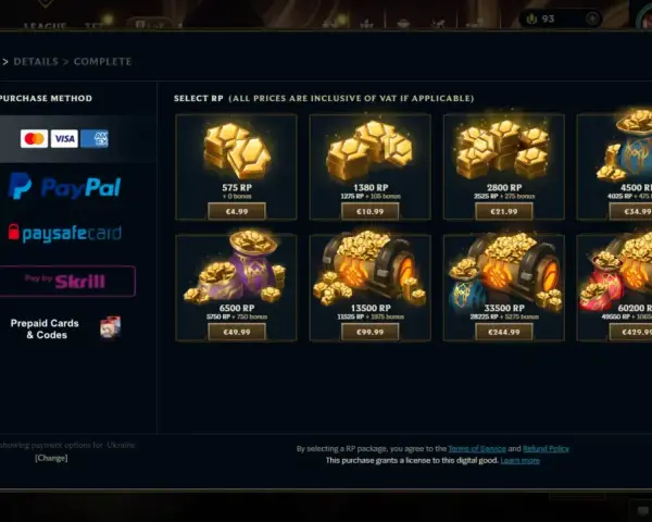 Riot Points (RP) w Polsce: Cennik, zakup i mądre wydawanie