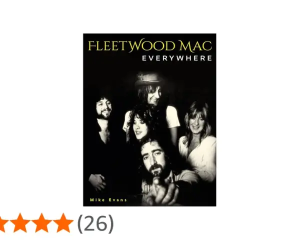 Okładka albumu Fleetwood Mac "Everywhere" z wizerunkiem zespołu. Doskonałe utwory tej legendy rocka.