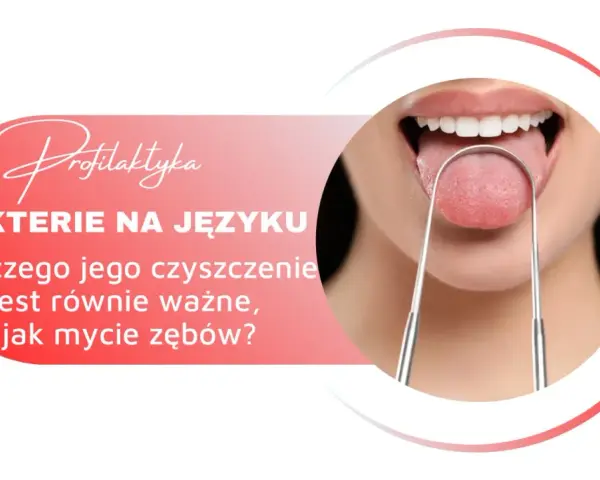 Czyszczenie języka usuwa bakterie, dbając o higienę jamy ustnej równie skutecznie jak mycie zębów.