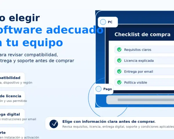 Guía para elegir el **software** **sii** adecuado: revisa compatibilidad, licencia, entrega y soporte. Checklist de compra con requisitos claros, licencia explicada y entrega por email.