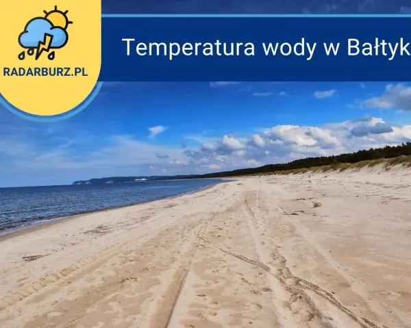 Bałtyk ile stopni? Sprawdź aktualną temperaturę wody w Polsce