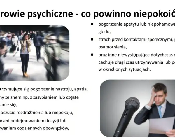 Zaburzenia nastroju, apatia, problemy ze snem, rozdrażnienie, lęk przed decyzjami. Brak pracy i depresja mogą iść w parze.