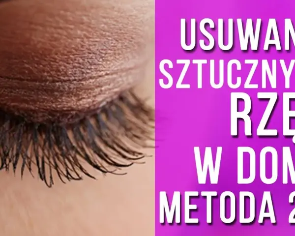 Jak bezpiecznie zdjąć sztuczne rzęsy w domu? Poradnik